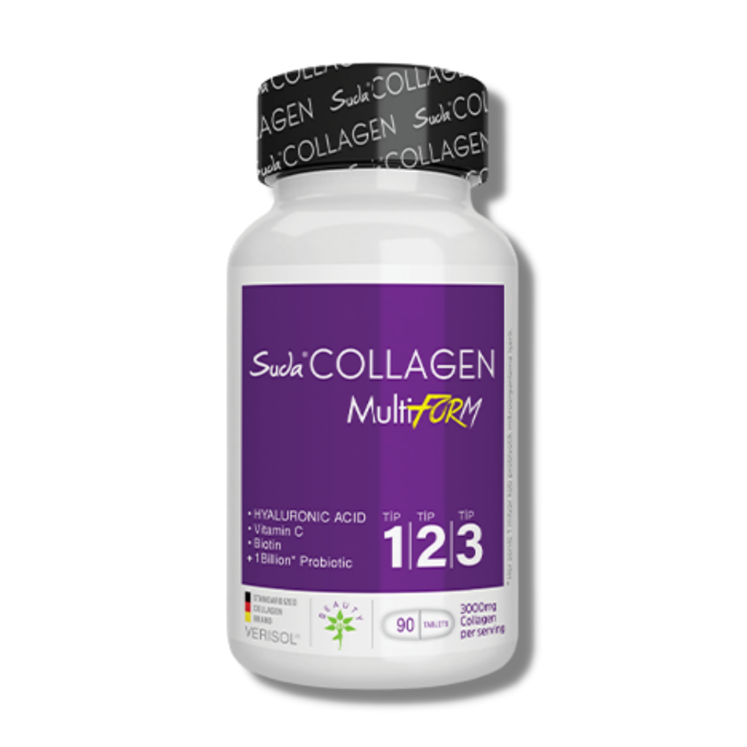 Suda Collagen Multiform 90 Tablet - Tip 1, Tip 2, Tip 3 Kolajen