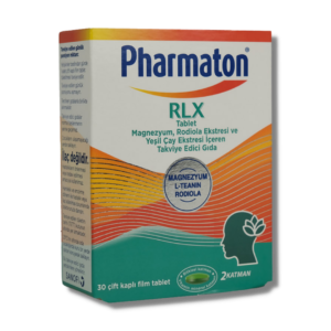 Pharmaton RLX Magnezyum & Rhodiola & Yeşil Çay 30 Tablet