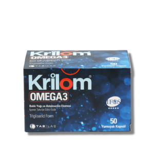 Krilom Omega 3 Balık yağı ve Astaksantin 50 Kapsül