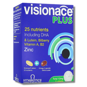 Vitabiotics Visionace Plus Omega 3 Lutein Multivitamin 56 Tablet