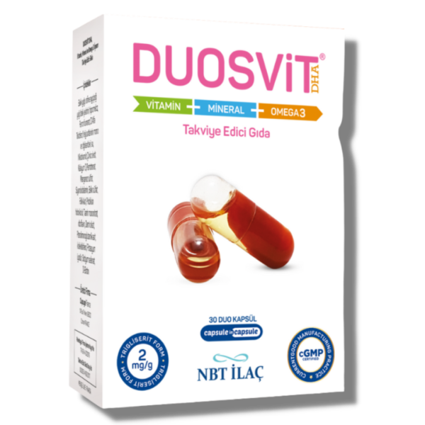 NBT Life Duosvit DHA Takviye Edici Gıda 30 Kapsül