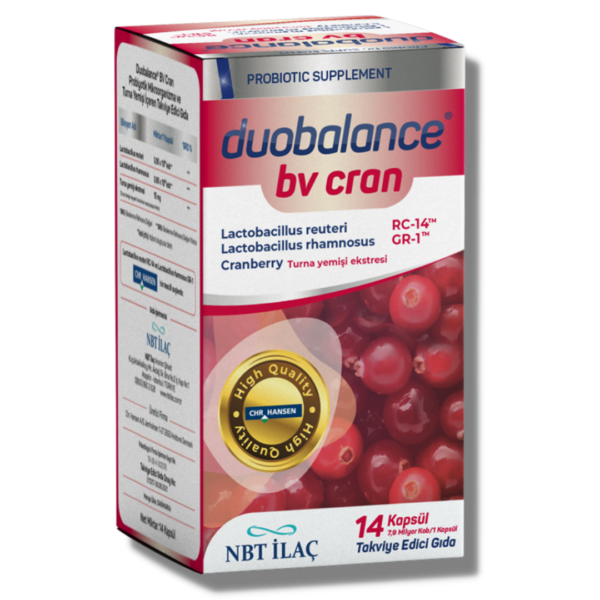 Duobalance Bv Cran Cranberry Probiyotik 14 Kapsül