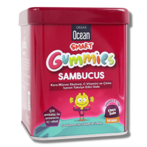 Ocean Smart Gummies Sambucus 64 Çiğnenebilir Jel