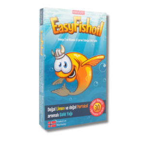 Easyfishoil Balık Yağı 30 Çiğneme Tableti