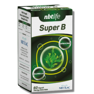 Nbtlife Super B Klorella Spirulina 60 Kapsül