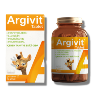Argivit Tablet - Fosfotidilserin L-Arjinin 30 Tablet