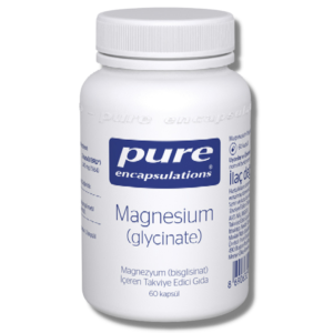 Pure Encapsulations Magnesium 60 Kapsül - Magnezyum Glisinat